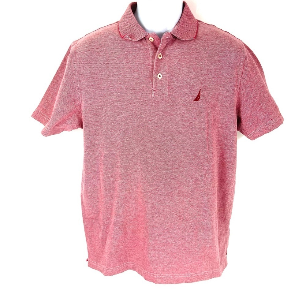Nautica Men’s Red Polo Shirt M